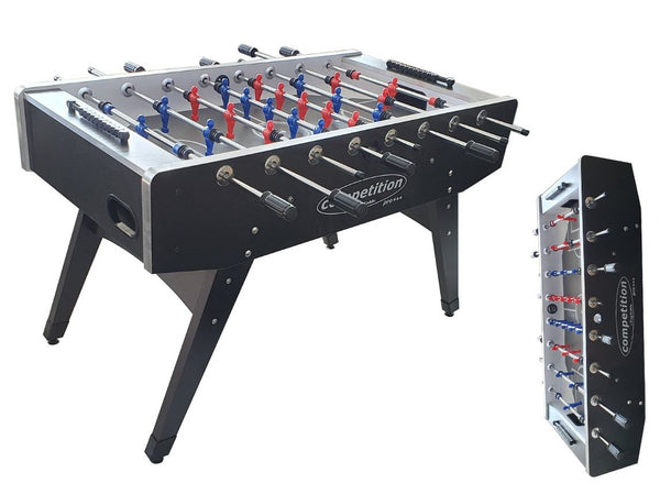 Voetbaltafel TopTable Competition Pro  Formica/Metal Line/Molded players, Zwart 1