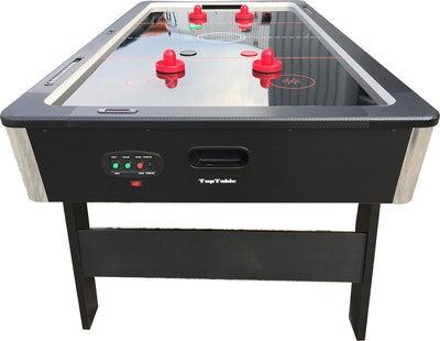 TopTable Airhockey Foldy-Carbon6,5 ftZwart-Grijs 3