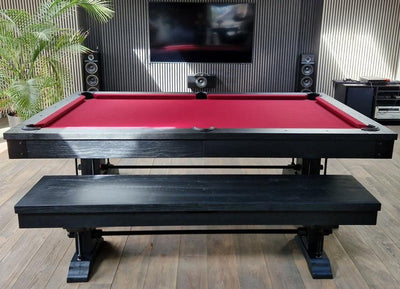 Pooltafel Lexor Industrial Black-Oak 8ft 3