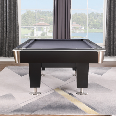 Lexor X-treme II Pro 7ft pooltafel in zwart en RVS 3