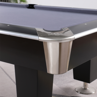 Lexor X-treme II Pro 7ft pooltafel in zwart en RVS 4