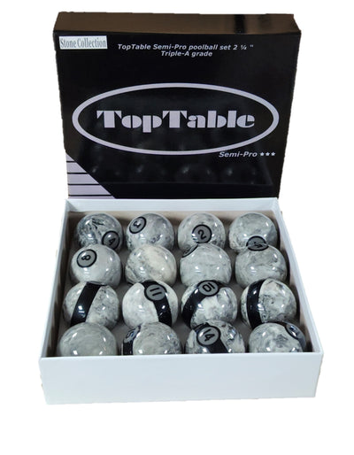 Pool ballen | Top Table | Super A-Grade Stone | 57,2mm