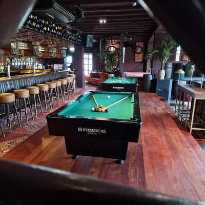 Pooltafel Heemskerk Dallas zwart 10