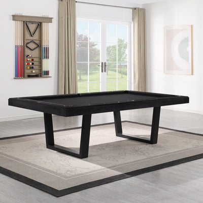 Pooltafel Lexor Dinner Unity Zwart Eik 1
