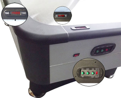 TopTable Airhockey Typhoon 7,5 ft Zilver Metal-line 3