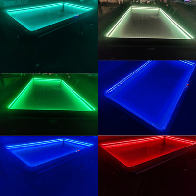 TopTable Airhockey Hyper 7 ft LED/RVS 7