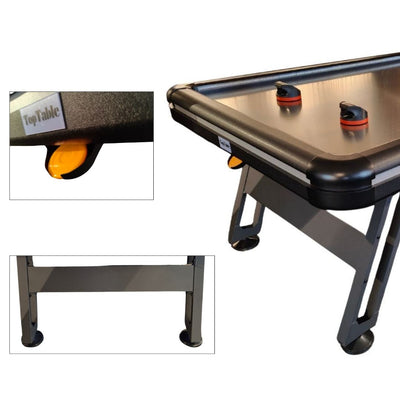 TopTable Airhockey Hyper 7 ft LED/RVS 5