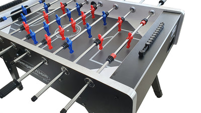 Voetbaltafel TopTable Competition ProFormica/Metal Line/Molded players, Zwart 4