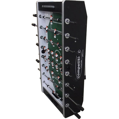 TopTable Voetbaltafel | Competition Pro *** | Zwart-Grijs | inklapbaar