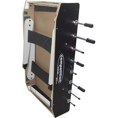 TopTable Voetbaltafel | Competition Pro *** | Zwart-Grijs | inklapbaar