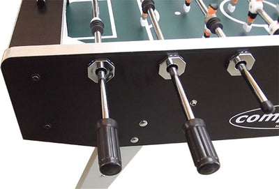 TopTable Voetbaltafel | Competition Pro *** | Zwart-Grijs | inklapbaar