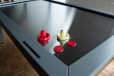 Bilijardai Airhockey | Dino | 7ft | Zwart