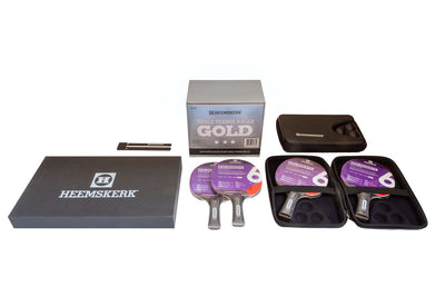 Tafeltennis Essentials Set | Gold | 6 Star