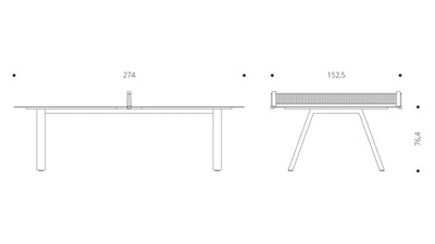 FAS Tafeltennistafel | Grasshopper | Outdoor
